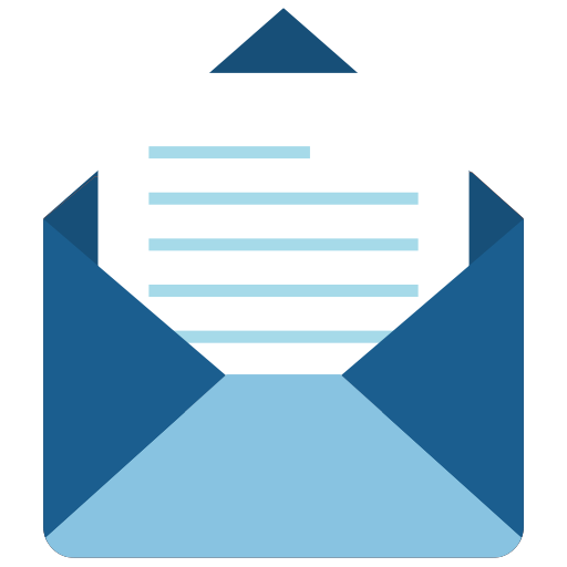 koperta z wiadomością e-mail